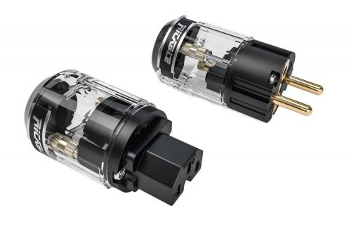 Комплект разъемов Ricable Custom Power USP Hi-Fi Schuko + IEC Power Connector Kit