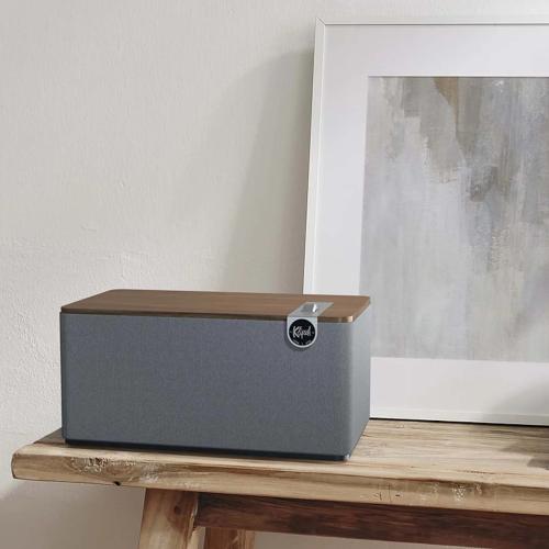Беспроводная Hi-Fi акустика Klipsch The Three Plus walnut