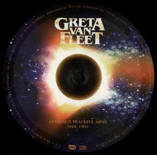 Виниловая пластинка Greta Van Fleet, Anthem Of The Peaceful Army