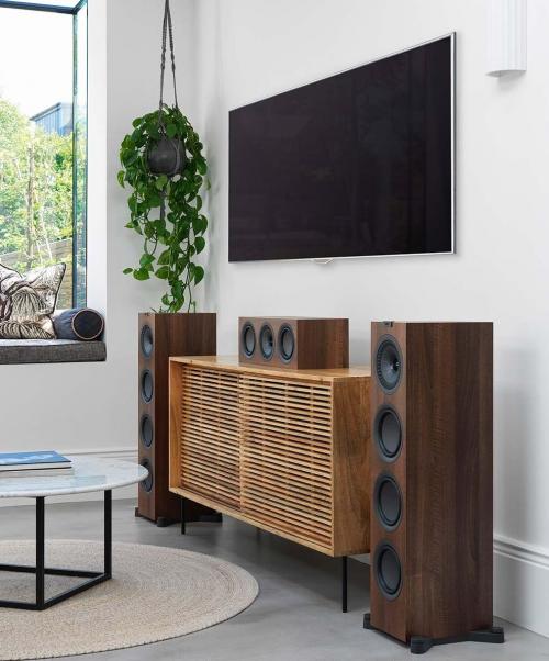 Акустика центрального канала KEF Q250C walnut (SP4016WA)