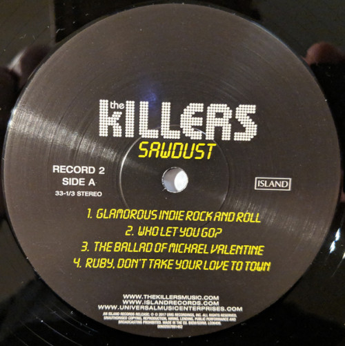Виниловая пластинка Killers, The, Sawdust