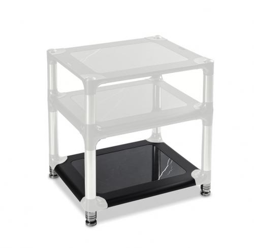 Модуль стройки Bassocontinuo Aeroline F2 Black Marquinia Bottom shelf