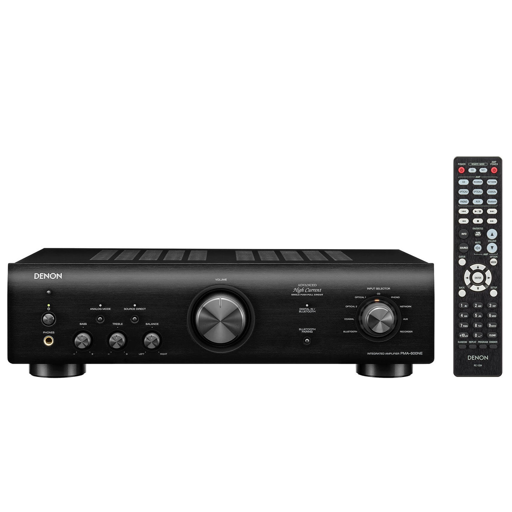 Интегральные стереоусилители Denon PMA-600NE Black, цена: 59 990 руб ...