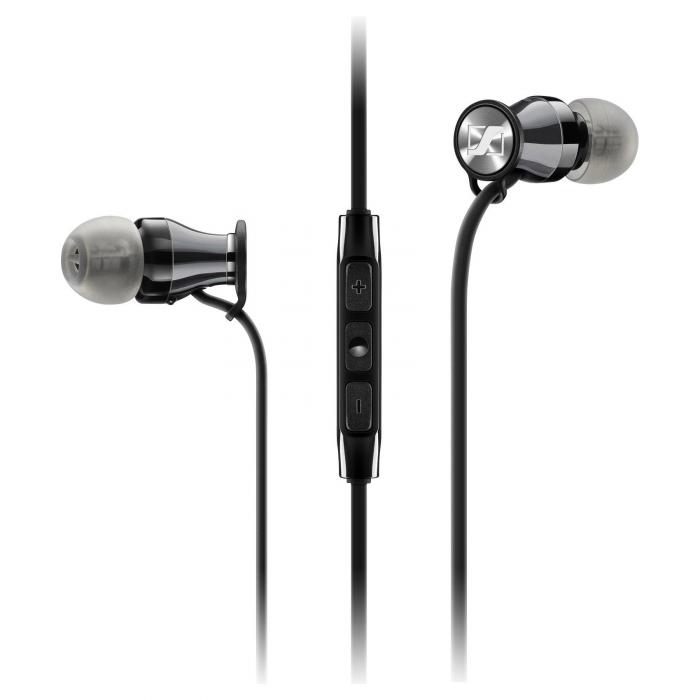 Apple Android Sennheiser MOMENTUM In Ear M2 IEi Black Chrome