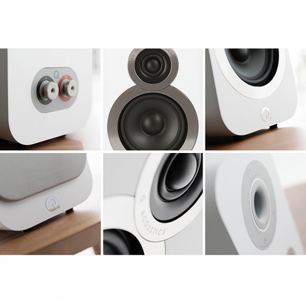 Q acoustics 3010i white top